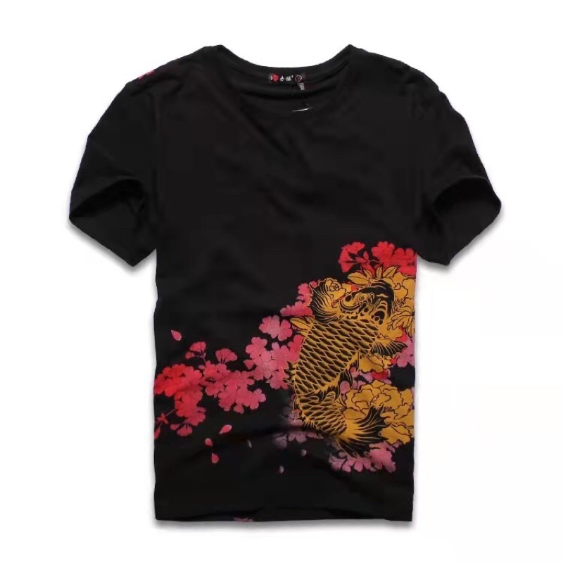 SK10 KAOS SUKAJAN IMPORT PRIA WANITA JEPANG KOREA KOI HARAJUKU ORIGINAL M-3XL JY40
