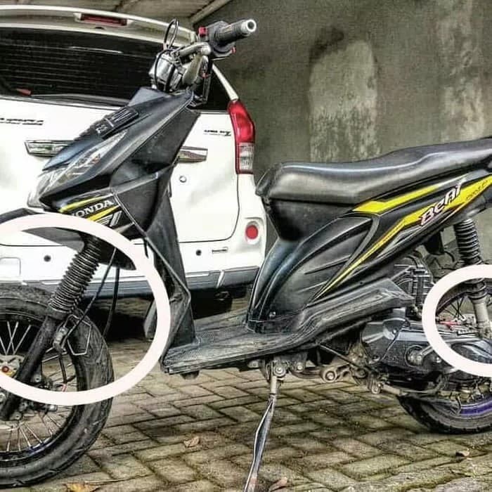 PENINGGI SHOCK DEPAN MATIC BEBEK HONDA YAMAHA BEAT VARIO SCOOPY SUPRA
