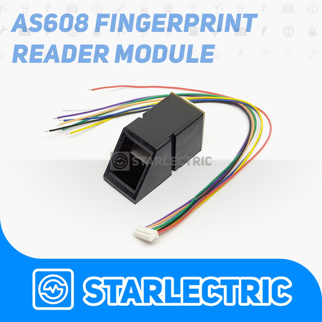 Finger print optical sensor AS608 sensor sidik jari Arduino