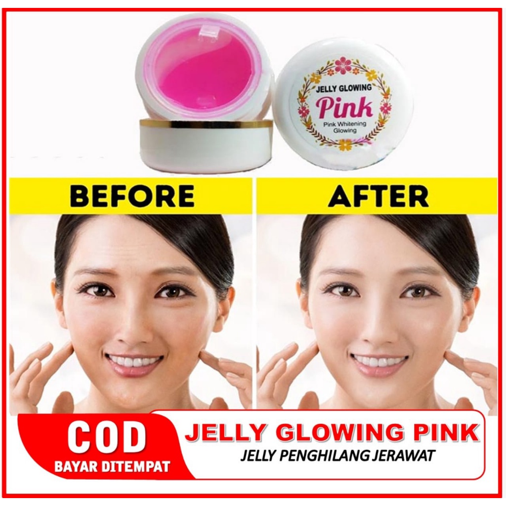Terlaris Perawatan Wajah Glowing Cream Wajah Glowing BPOM Cream Pencerah Wajah Halal Ampuh Super / L