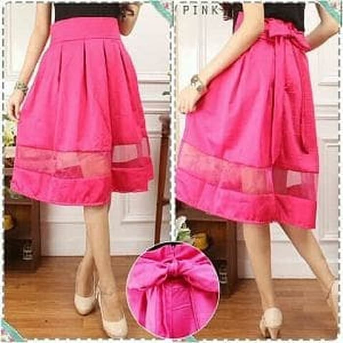 SPESIAL ATASAN PAKAIAN WANITA MUSLIM GAUN SETELAN Rok kaca pink baju gaul bawahan remaja gadis abg p