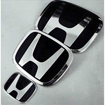 Emblem Honda Hitam - Black Emblem Honda - Logo Honda OEM