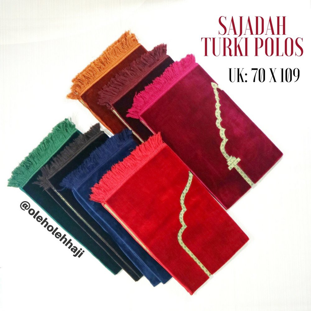 

Sajadah Turki Polos termurah