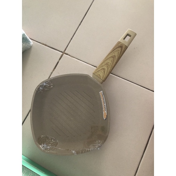 READY Stein Cookware Grill Pan 20cm Non stick Weilburger Greblon granite series