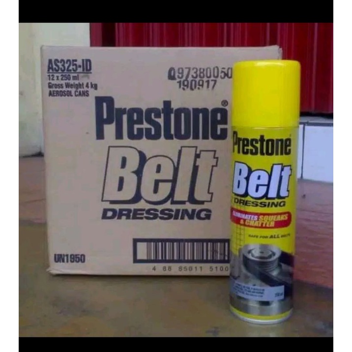 Jual Prestone belt dressing pelumas fan belt tali kipas isi 250ml Shopee Indonesia