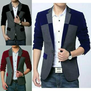 Jas blazer fashion pria  pakaian  laki laki model  rony baju 