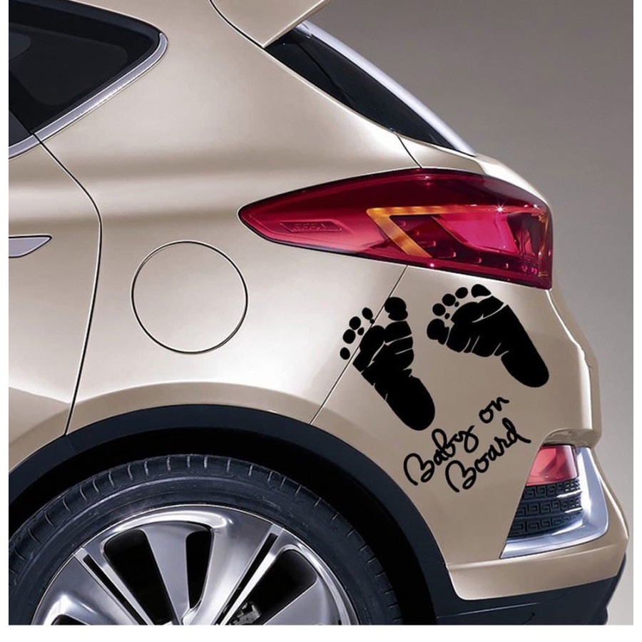 Car Sticker - &quot; BABY ON BOARD&quot;