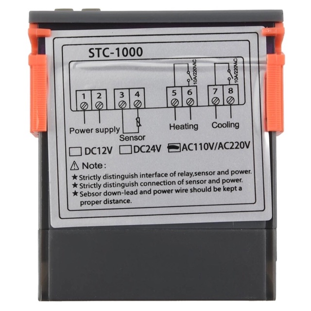 Thermostat Digital Temperature Controller STC-1000