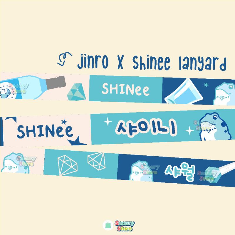 SHINee x Jinro Lanyard