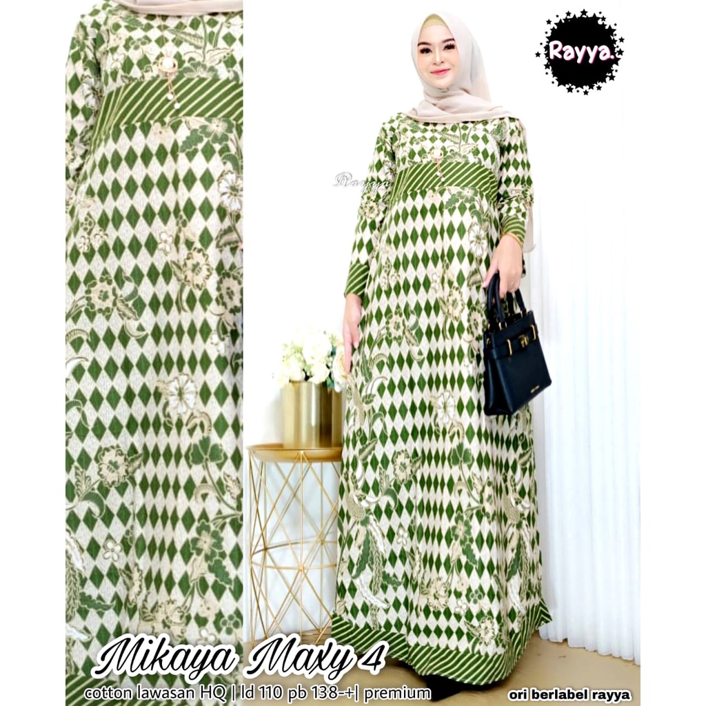 Maxi Dress Batik Rayya Series 2