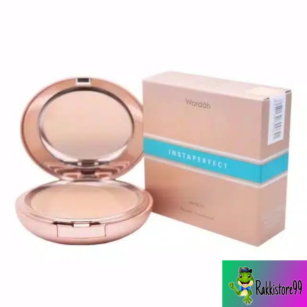 ❣️Rakkistore99❣️Wardah Instaperfect Matte Fit Powder Foundation 13g (100% Original)