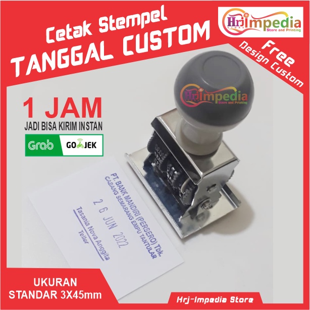 

Cetak Stempel Tanggal Custom Nama Perusahaan | Cetak Stempel Tanggal Logo Custom