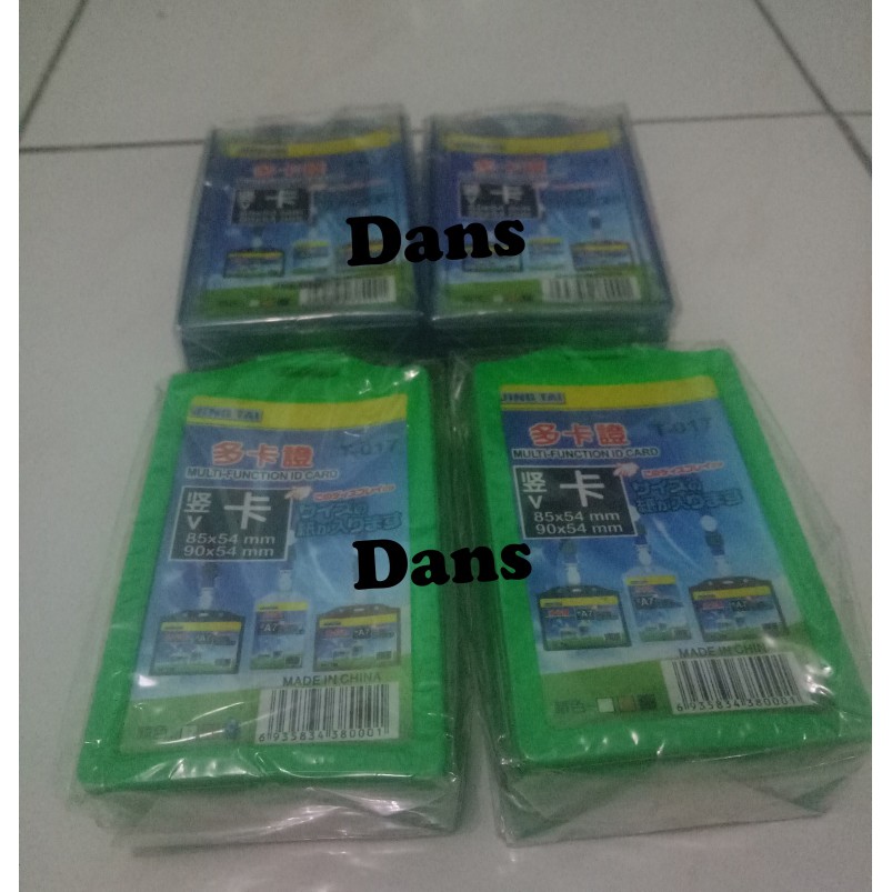

Holder atau tempat Id card satuan 2 Side
