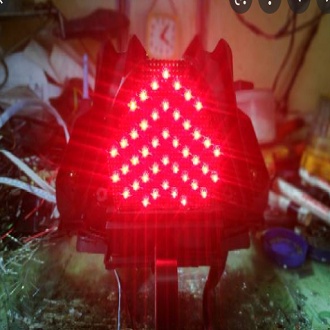 lampu stop running 8 mode beat fi new 2016 - 2012 LAMPU LED  BEAT FI 2019 NEW/baru