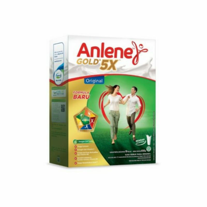 Anlene Gold 5X 620gr Original/Vanilla/Coklat ED Juni 2024