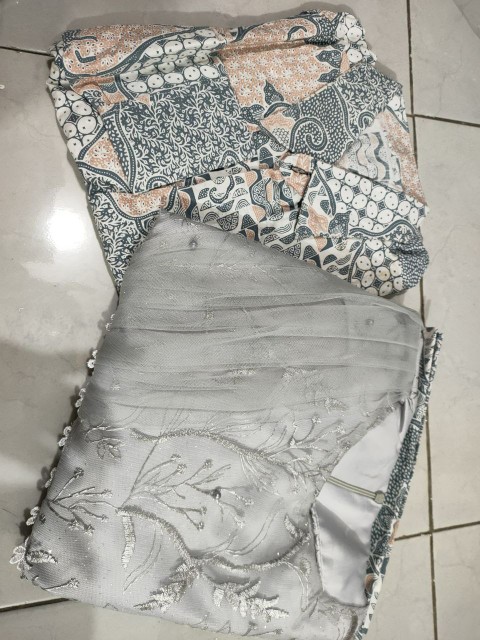 Batik Couple Kebaya Set Karina2 Series Tunangan Lamaran Wisuda Kondangan Kekinian 2021