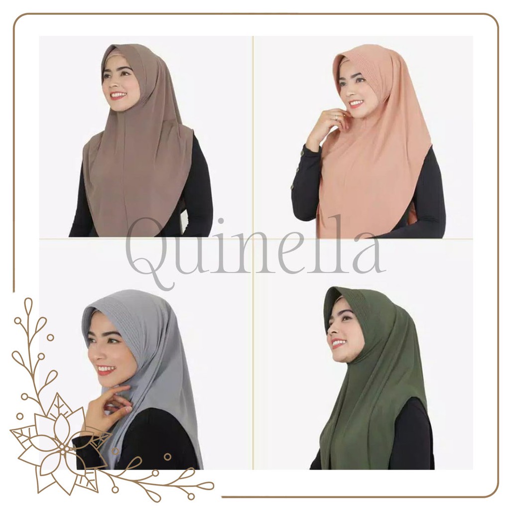 HIJAB PINGUIN DAILY | FASHION STYLE REMAJA | PAKAIAN ATASAN WANITA | SYARI by QUINELLA