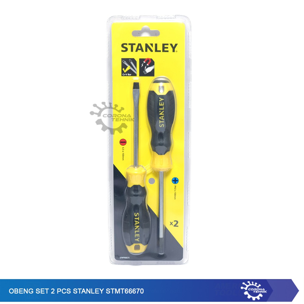 STANLEY -STMT66670 Obeng Set 2 Pcs