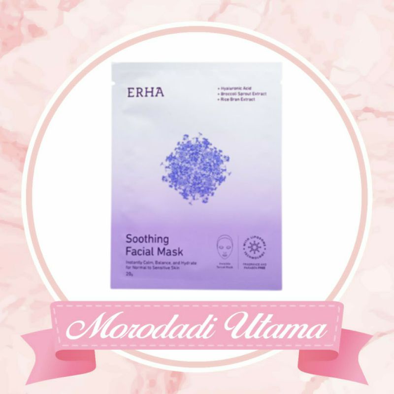 ERHA Soothing Facial Mask 22gr