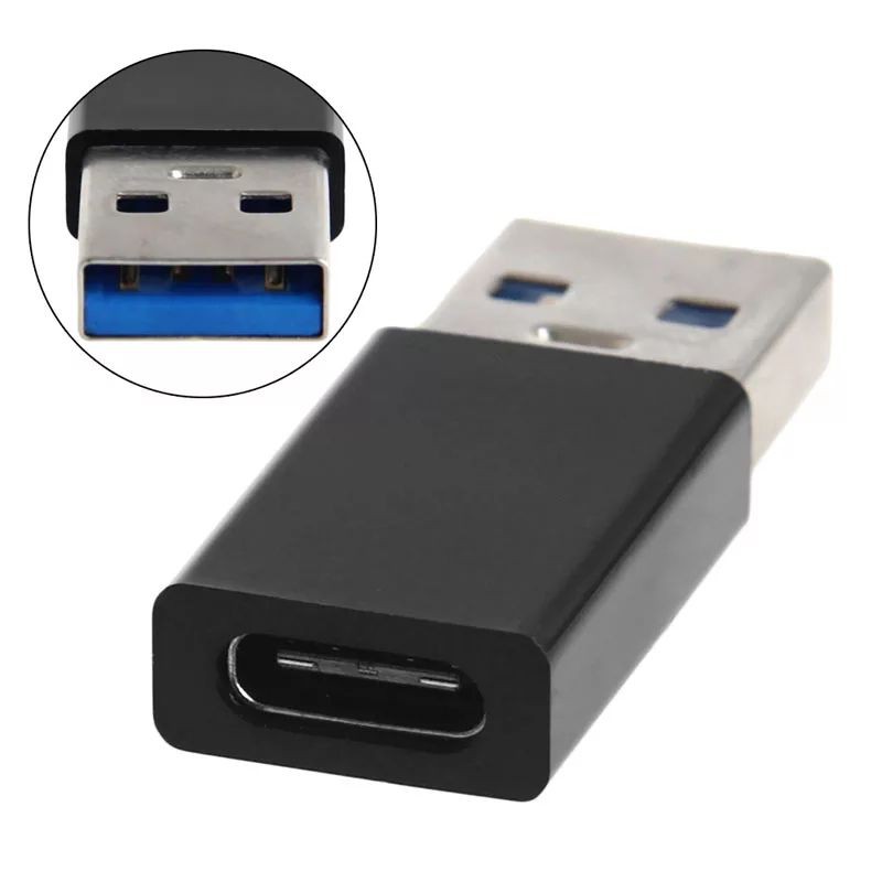 KONEKTOR USB MALE TO TYPE C FEMALE