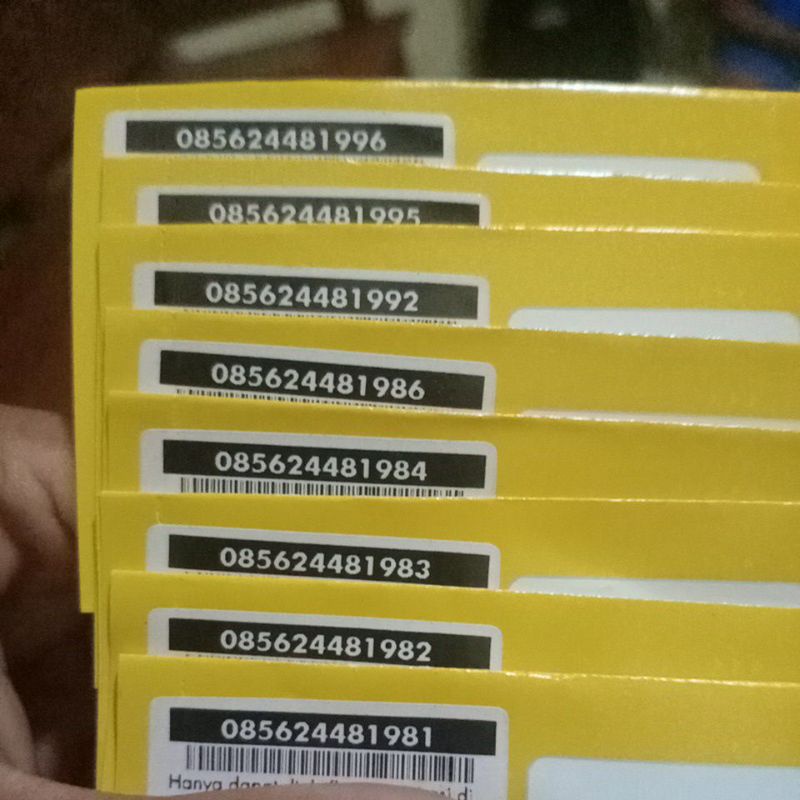 Nomor cantik indosat tahun
