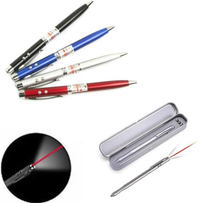 

BEST SELLER Pulpen 3 IN 1 ( Laser Pointer, Senter., pen ) - Abu-abu Muda DR443