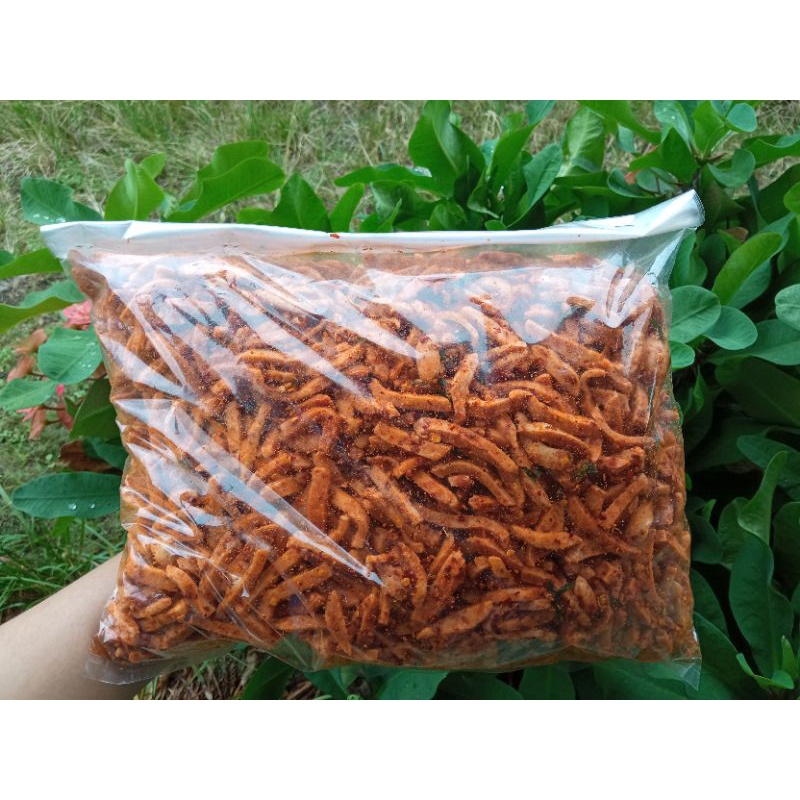 

jajanan hits basreng stick pedas daun jeruk 1kg