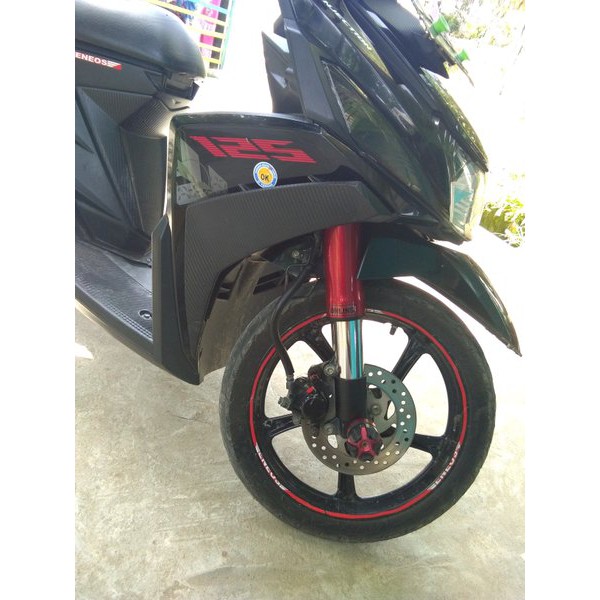 COVER SHOCK MIOZ-MIOM3-MIOS-MIOJ-MIOGT-MIO SMILE-MIO SPORTY-FINO DLL TUTUP COVER SHOCK TABUNG DEPAN