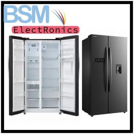 KULKAS TOSHIBA GR-RS682WE PMF SIDE BY SIDE DUAL INVERTER DISPENSER