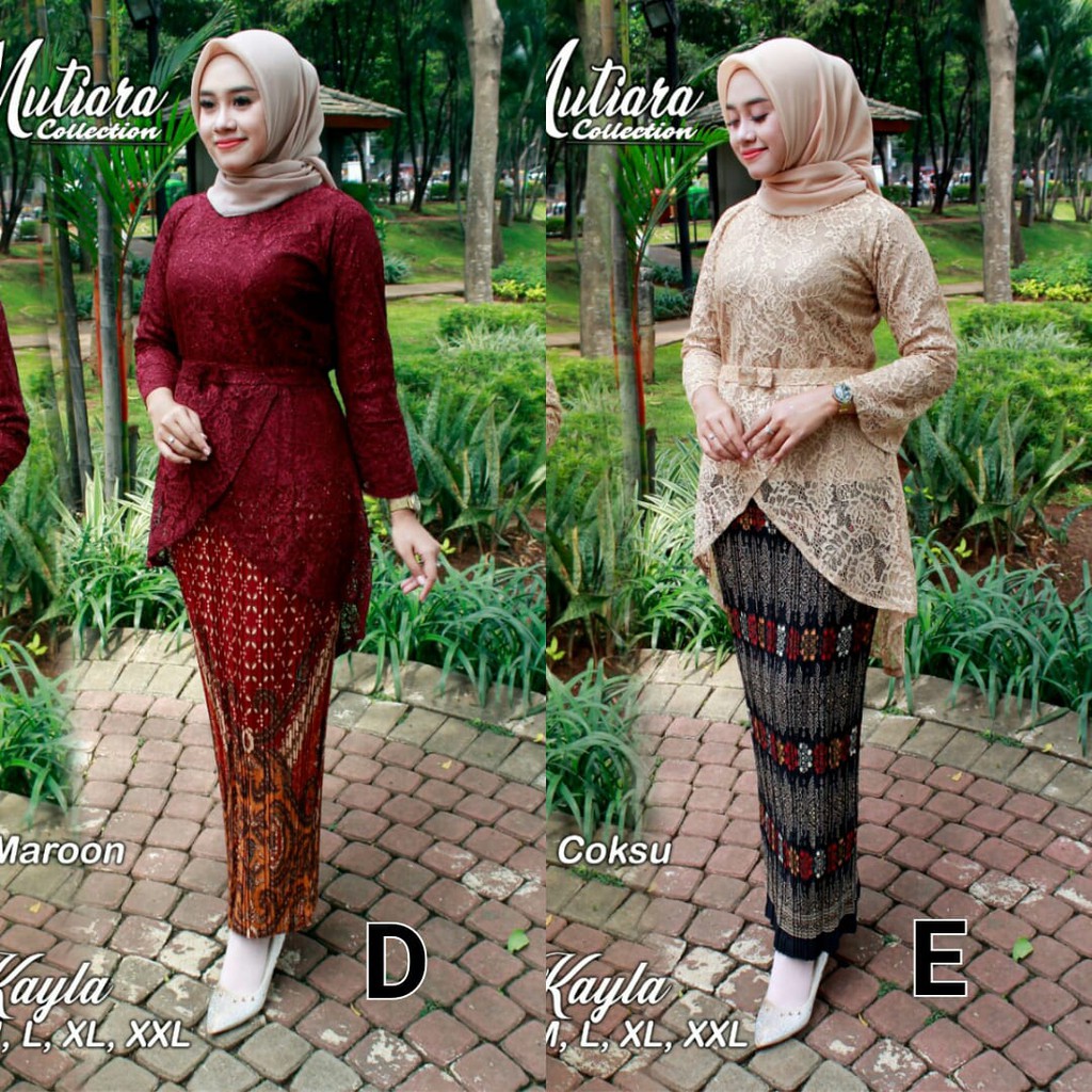 Kebaya Modern Kayla Aneka Warna