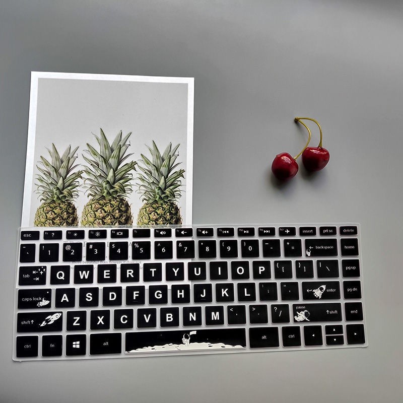 cute cartoon printed HP 14 Inch Laptop Keyboard Cover Silicone Keyboard Protector Film Keyboard Komputer Membran untuk HP Pavilion X360 14-BA/14-BF/14-BW/14S-CF/14q-cs0001TX