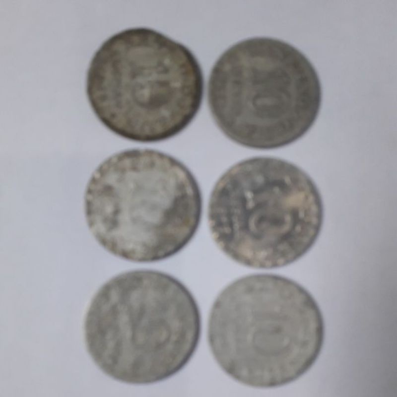 Uang koin kuno 10 rupiah tahun 1979