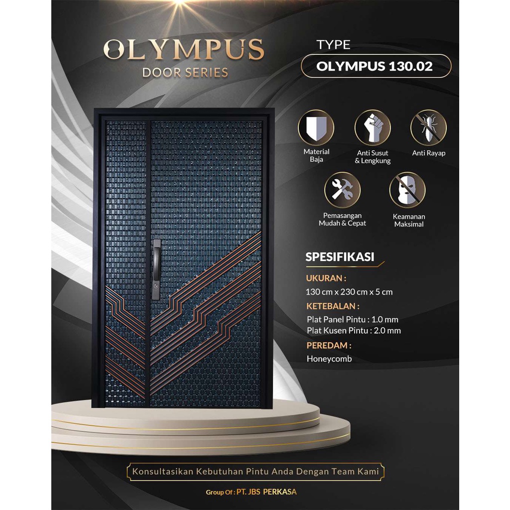 PINTU BAJA FORTRESS TYPE OLYMPUS 130.02 MOTHER & SON