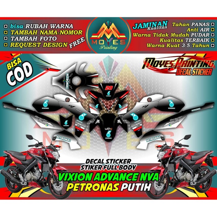 cod vixion nva-decal stiker vixion nva-stiker motor vixion nva-stiker vixion nva fullbody