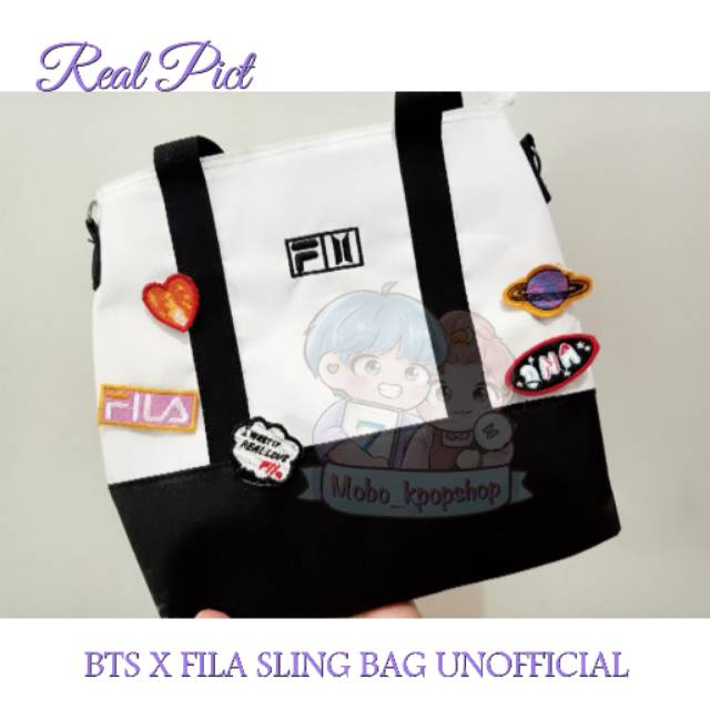 Pelunasan BTS X FILA Sling Bag Unof