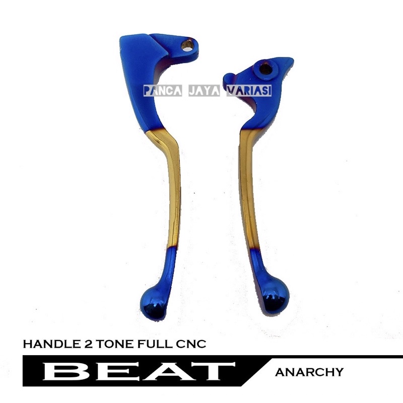 Handle handel twotone 2 tone cnc model standar mio beat vario satria fu vixion