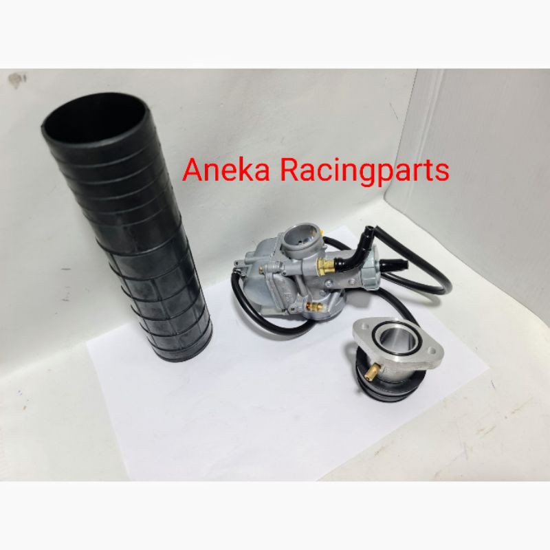 paket karbu pe 28 klx keihin satu set intex dan karet filter / karburator pe 28 untuk klx