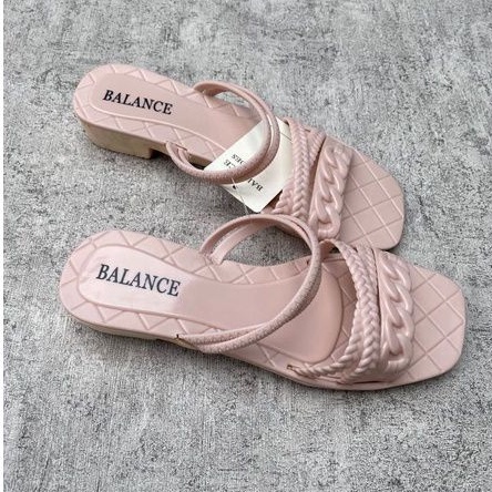 Sandal Jelly Tali Silang Anyam 8821-2