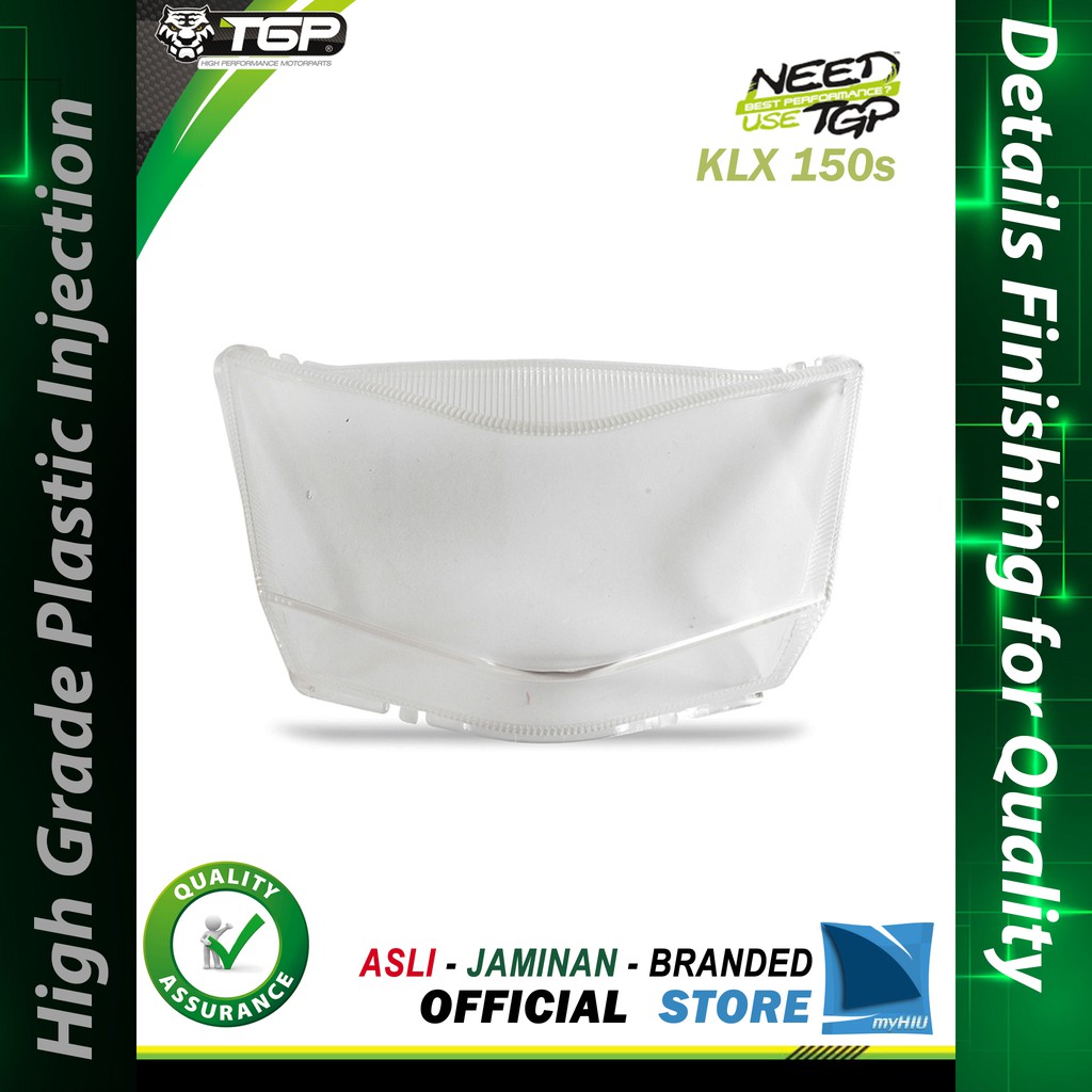 Mika Lampu Depan KAWASAKI KLX 150S - Headlamp Cover Bening TGP