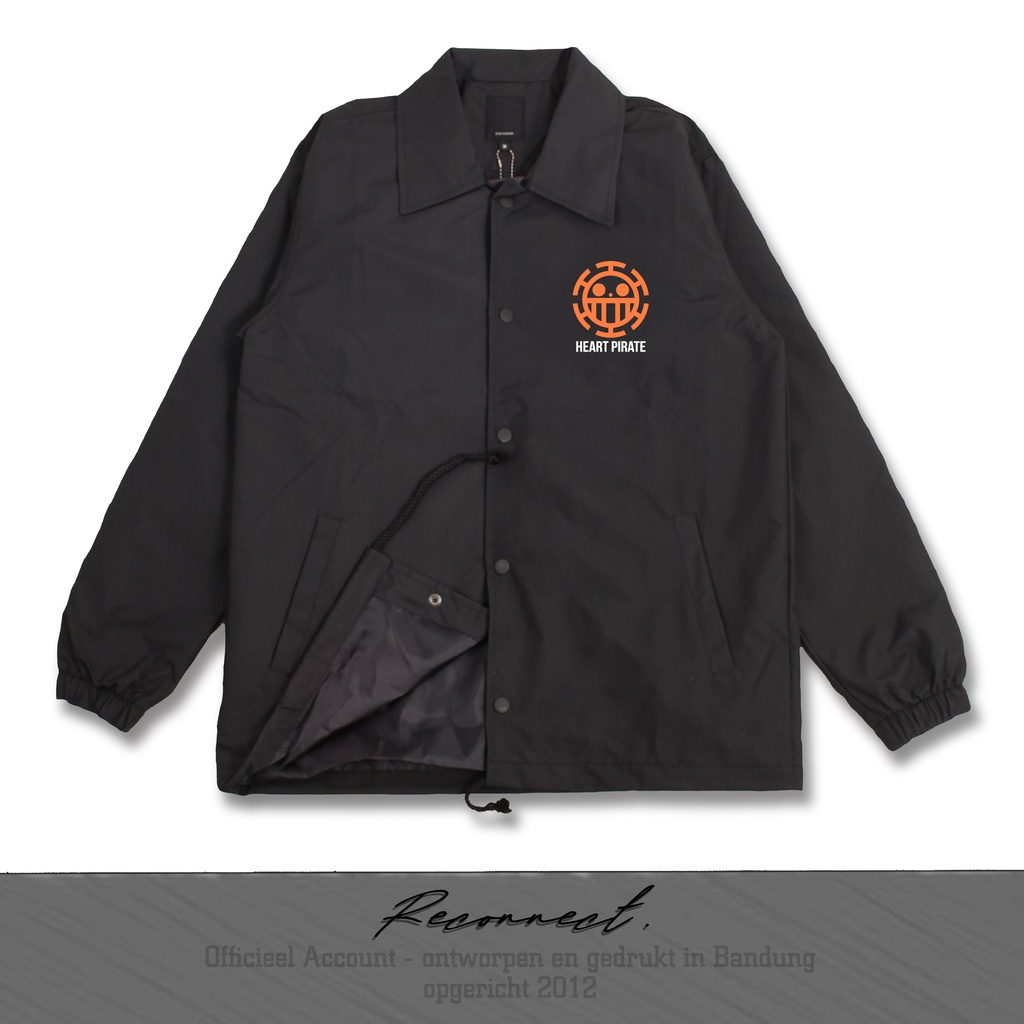 Reconnect Coach Jacket Anime One Piece Bepo White Bear - Unisex