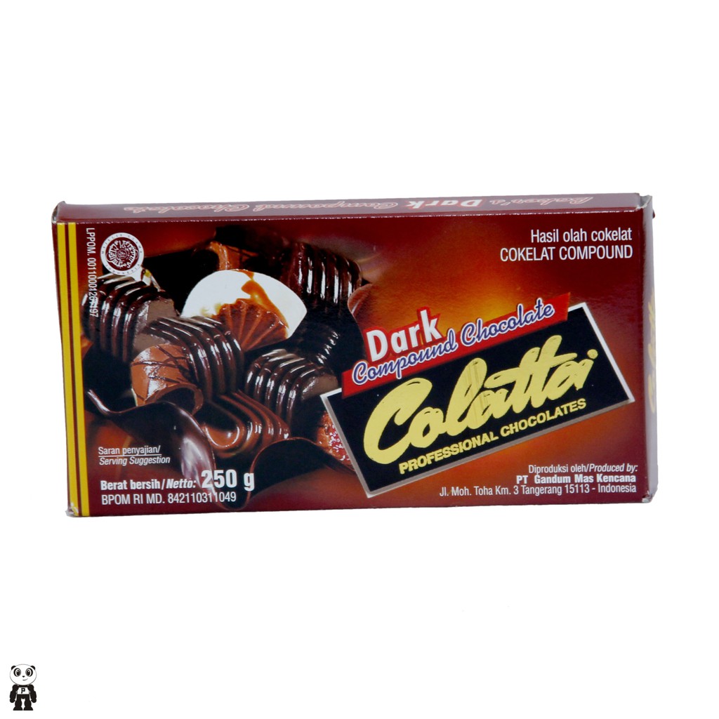 

Colatta Dark Chocolate Compound Coklat Compound 250g