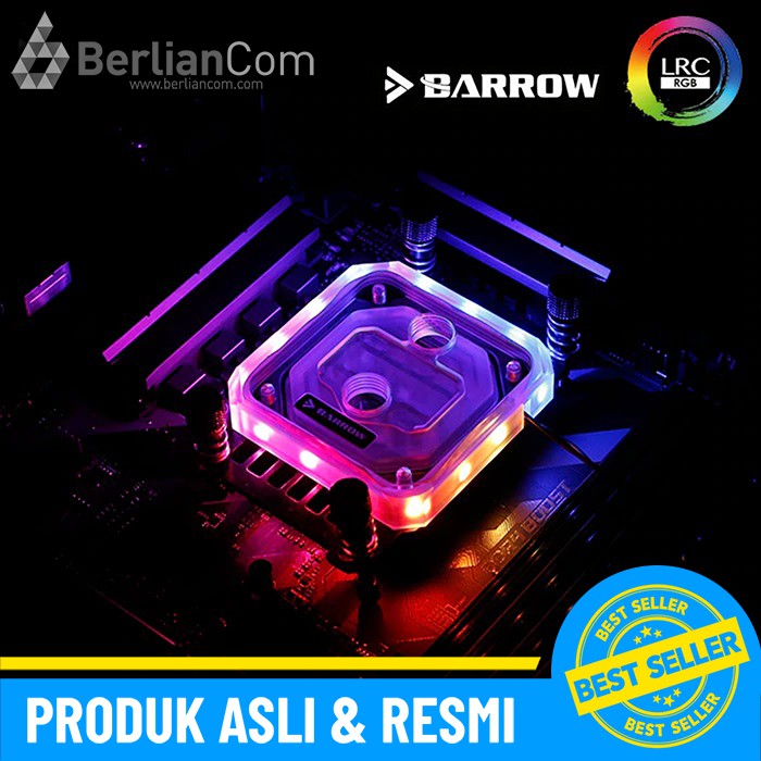 BARROW LTYK3A-04 V2 Addressable RGB CPU Water Block (AMD AM3 / AM4)