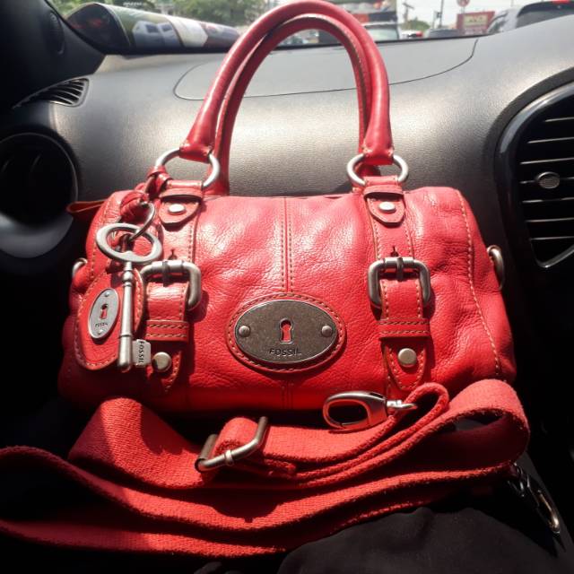 Tas Fossil Maddox satchel authentic