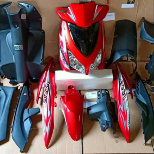 Cover full Body Halus Dan Kasar Vario 110Karbu 2008
