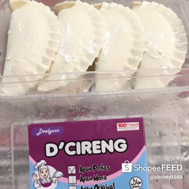 

Cireng isi ayam isi 8 = 25ribu