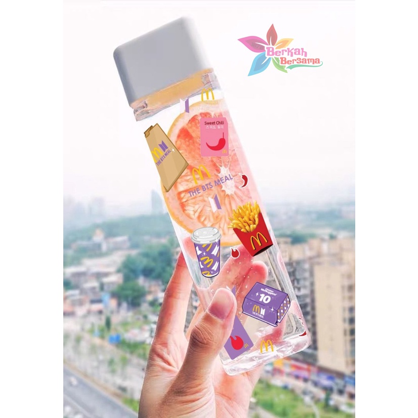 RT107 Botol minum tumbler karakter sticker printing 2d 500ml BB6533