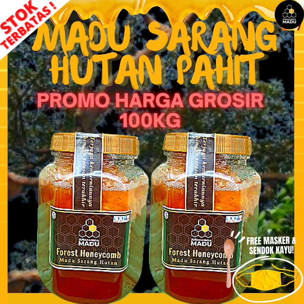 

MADU SARANG HUTAN PAHIT BUKAN TERNAK 100 KG JURAGANNYAMADU, GROSIRAN MADU MURNI ASLI TANPA CAMPURAN, MADU BERGARANSI UANG KEMBALI 5X LIPAT, MADU LANGSUNG DARI HUTAN, SANAD JELAS, BISA IKUT PROSES PEMANENAN, KUALITAS EXPORT BISA COD