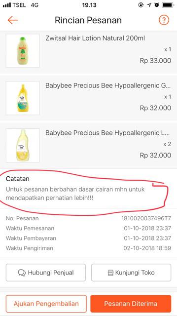 Babybee Precious Bee Hypoallergenic Laundry Liquid Bottle 1000ml