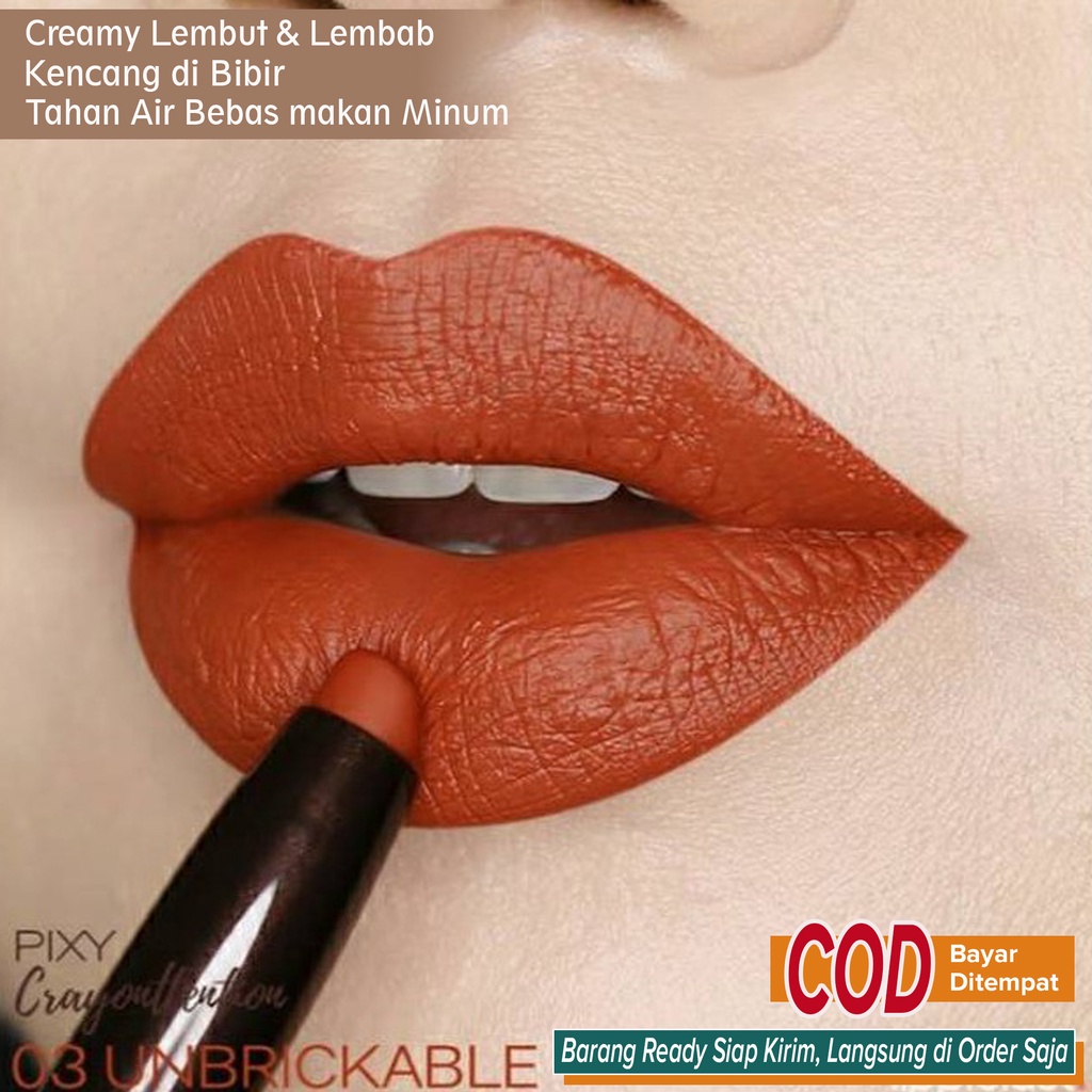 Lipstik Lipstick Creamy Matte Tahan Lama Lembut Ringan di Bibir No Retak Lembab Kencang di Bibir Tam