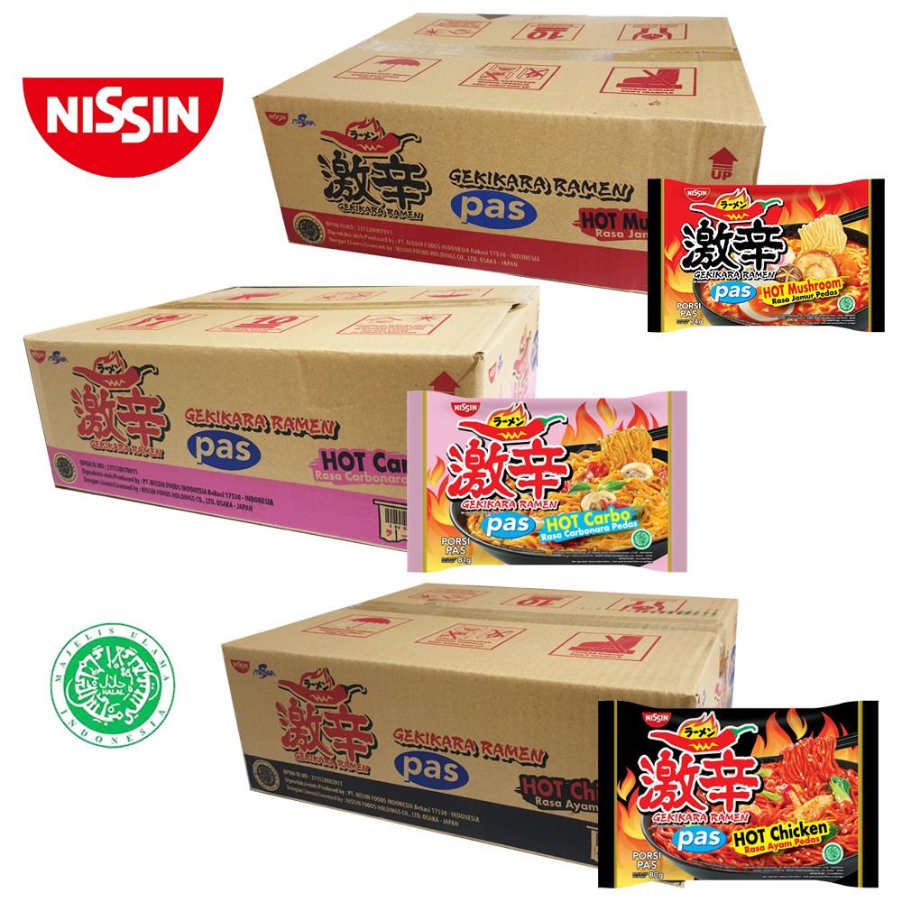 

Nissin Gekikara Pas Mini Ekonomis 30 pcs